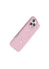 Apple iPhone 16 Pro Regal Magsafe Standlı Kapak - Açık Pembe