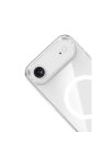 Apple iPhone 17 Air Kılıf Pc Real Magsafe Kapak - Şeffaf