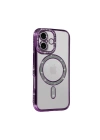 Apple iPhone 17 Joke Simli Magneticsafe Kılıf - Derin Mor
