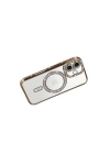 Apple iPhone 17 Joke Simli Magneticsafe Kılıf - Gold