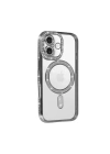 Apple iPhone 17 Joke Simli Magneticsafe Kılıf - Gümüş