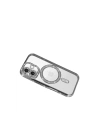 Apple iPhone 17 Joke Simli Magneticsafe Kılıf - Gümüş