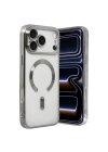 Apple iPhone 17 Pro Kross Magneticsafe Kapak - Gümüş