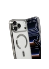 Apple iPhone 17 Pro Kross Magneticsafe Kapak - Gümüş