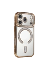 Apple iPhone 18 Pro Max/17 Pro Max Joke Simli Magneticsafe Kılıf - Gold