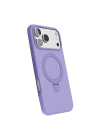 Apple iPhone 17 Pro Max Regal Magsafe Standlı Kapak - Lila