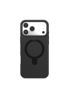 Apple iPhone 17 Pro Max Regal Magsafe Standlı Kapak - Siyah