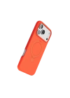 Apple iPhone 17 Pro Max Regal Magsafe Standlı Kapak - Turuncu
