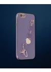 Apple İphone 6 Kılıf Esila Silikon - Mor