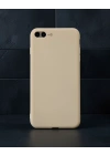 Apple İphone 7 Plus Kılıf First Silikon - Gold