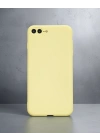 Apple İphone 7 Plus Kılıf First Silikon - Sarı