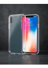 Apple İphone X Kılıf Lüx Şeffaf Silikon