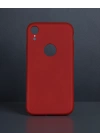Apple İphone Xr Kılıf First Silikon - Bordo