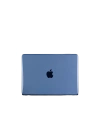 Apple MacBook Neo Şeffaf Macbook Kapak - Mavi