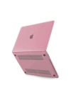 Apple Macbook Pro 13 2020 Macbook Buzlu Kapak - Pembe