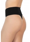 LOMBRE Siyah MI 2048 Seamless Çift Renk String Korse