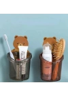 Ayı Figürlü Plastik Organizer