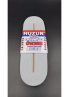 Beyaz - 2.5CM Paça Lastik Geniş 10MT.