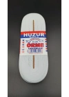 Beyaz - 2CM Paça Lastik Yassı Geniş 10MT