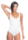 Beyaz Kalın Askılı Body Korse