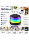 Bluetooth Hoparlör 3W RGB USB/SD Şarjlı