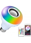 Bluetooth Hoparlör Akıllı Led Ampul Lamba