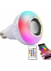 Bluetooth Hoparlör Akıllı Led Ampul Lamba