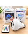 Bluetoothlu Hoparlörlü LED Ampul