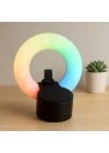 Bluetooth Mini Hoparlör USB Şarjlı LED Işıklı Telefon Tutucu