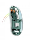 Bluetooth ve 2.4G USB Destekli Pilli Kablosuz Şeffaf Mouse