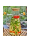 Borosilikat Cam 900 ml. Yağdanlık