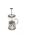 Çelik Kulplu Cam French Press - 350 ml