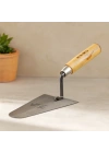 Çelik Sıva Mala 18 cm Ahşap Saplı