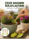 Çiçek Bakımı İçin Bahçe El Aletleri Seti