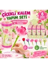 Çiçekli Kalem Yapım Seti