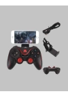 Çift Analog Joystick ve 14 Tuşlu Bluetooth Oyun Kumandası