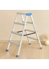 Çift Basamaklı Alüminyum Merdiven 115 cm (5+5)