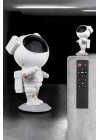 Çocuklara Özel Projeksiyon Astronot Lamba Speaker Sevimli