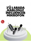 Çok Yönlü Mikrofon - Net Ses, Uzun Pil