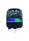 D33 Siyah Taşınabilir Kablosuz Bluetooth Hoparlör