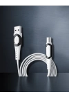 Dc01 Süper Hızlı Micro Usb Kablo 1m 2.4a - Beyaz
