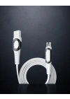 Dc24 Micro Usb Kablo 1.2m 4a - Beyaz