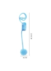 Yaylı Asılabilir Peluş Kedi Oyuncağı - Elastik - Ponponlu Olta