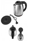 Elektrikli Paslanmaz Çelik Su Isıtcı Çelik Kettle 1.8 Lt. Uzun Ömürlü