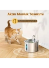 Evcil Hayvan Su Pınarı - Paslanmaz Çelik - 2.2 Litre Kapasite