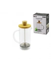 French Press Bambu Kapak 350ML Cam Bitki Süzgeçi