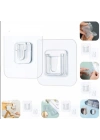 Geçmeli Klips Eşya Sabitleme Askısı 10lu Set