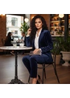 Gerçek Front Lace Tül Peruk - Derin Dalgalı - Doğal 65-70cm