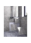 Gri Mermer Desen Duvar Sticker (30x30)