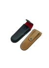 Hakiki Deri Çakı Kılıfı No:4 - 14 cm, Kemerlikli